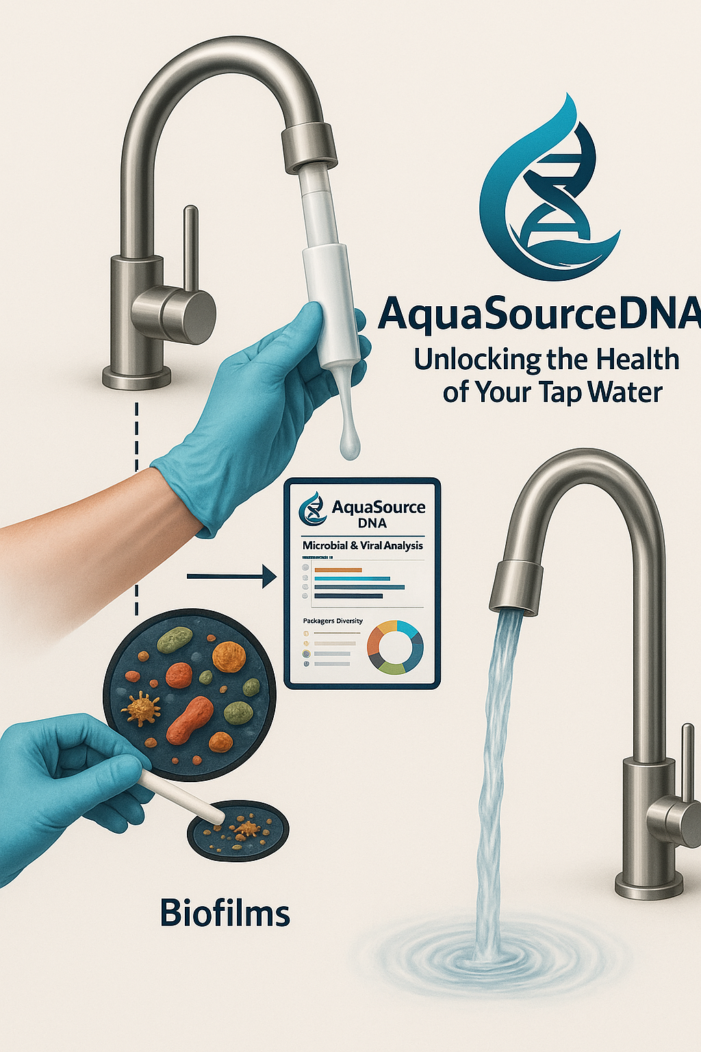 AquaSource DNA sampling capsule and report
